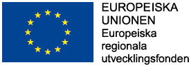 Logotyp för Europeiska Unionens regionala utvecklingsfond