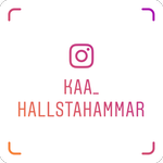 Namntag till kommunens aktivitetsansvar; kaa_hallstahammar på Instagram